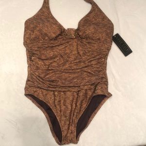 ANNE COLE ONE PIECE SWIMSUIT SIZE 12